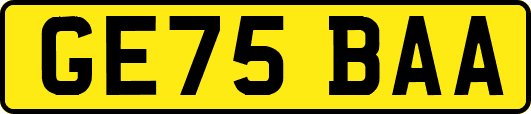 GE75BAA