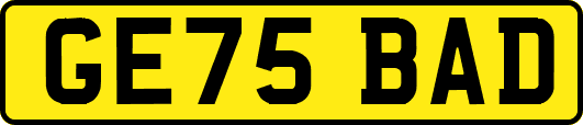 GE75BAD