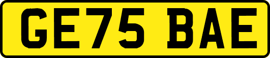 GE75BAE