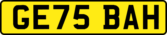 GE75BAH