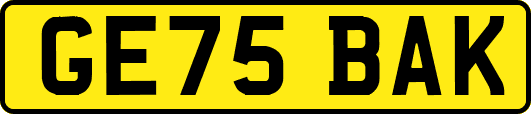 GE75BAK
