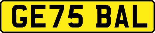 GE75BAL
