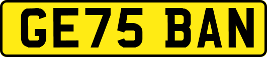 GE75BAN