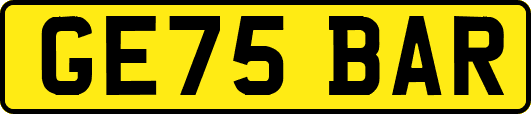 GE75BAR