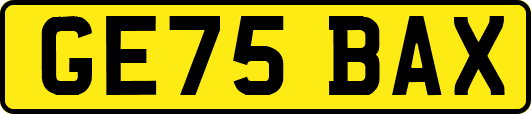GE75BAX