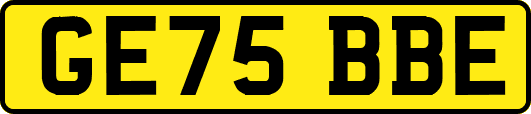 GE75BBE
