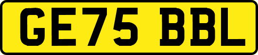 GE75BBL