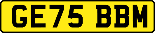 GE75BBM