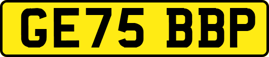 GE75BBP