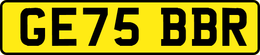 GE75BBR
