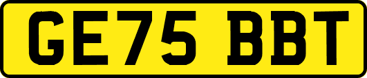 GE75BBT
