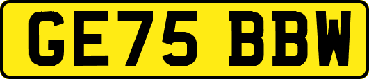 GE75BBW
