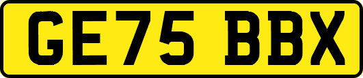 GE75BBX