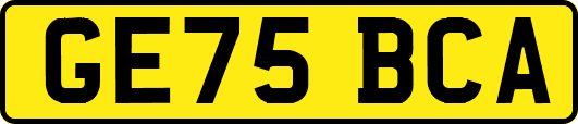 GE75BCA