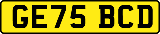 GE75BCD