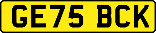 GE75BCK
