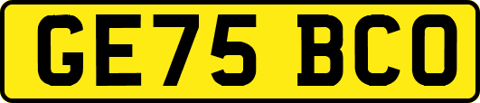 GE75BCO