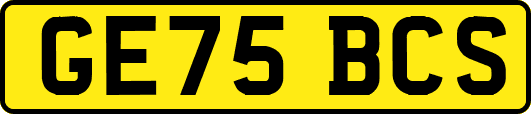 GE75BCS
