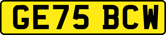 GE75BCW