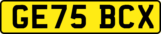 GE75BCX