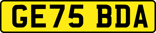 GE75BDA