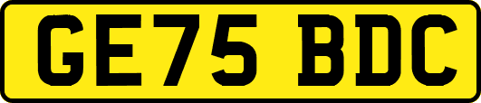 GE75BDC