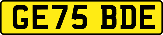 GE75BDE