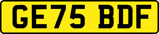 GE75BDF