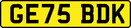 GE75BDK