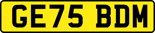 GE75BDM