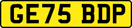 GE75BDP