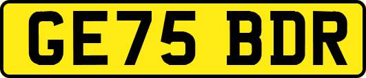 GE75BDR