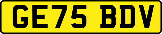 GE75BDV
