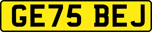 GE75BEJ