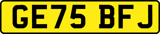 GE75BFJ