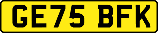 GE75BFK