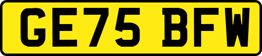 GE75BFW
