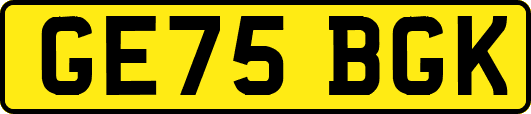 GE75BGK