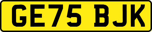 GE75BJK