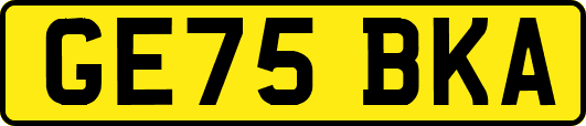 GE75BKA