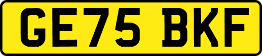 GE75BKF