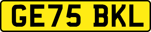 GE75BKL