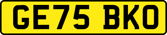 GE75BKO