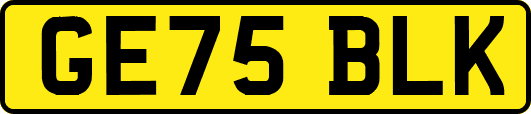 GE75BLK