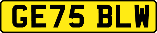 GE75BLW