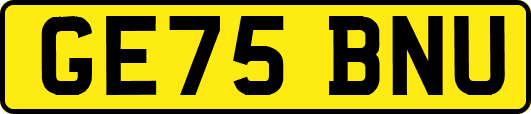GE75BNU