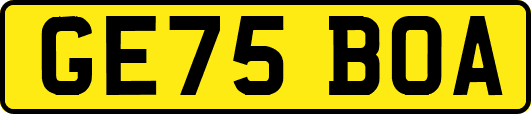 GE75BOA