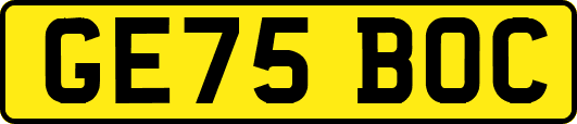 GE75BOC