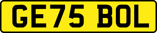 GE75BOL