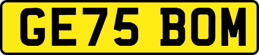 GE75BOM